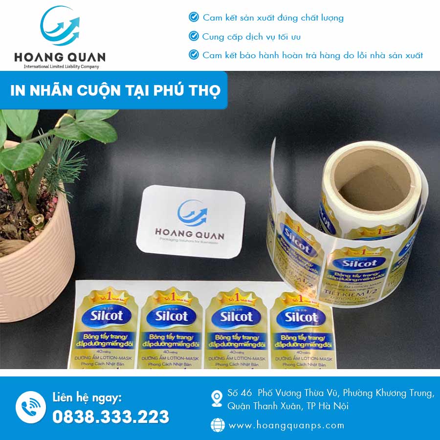 In nhãn cuộn tại Phú Thọ